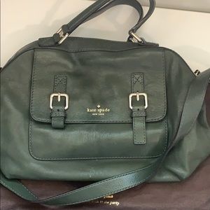 Kate spade olive green shoulder bag